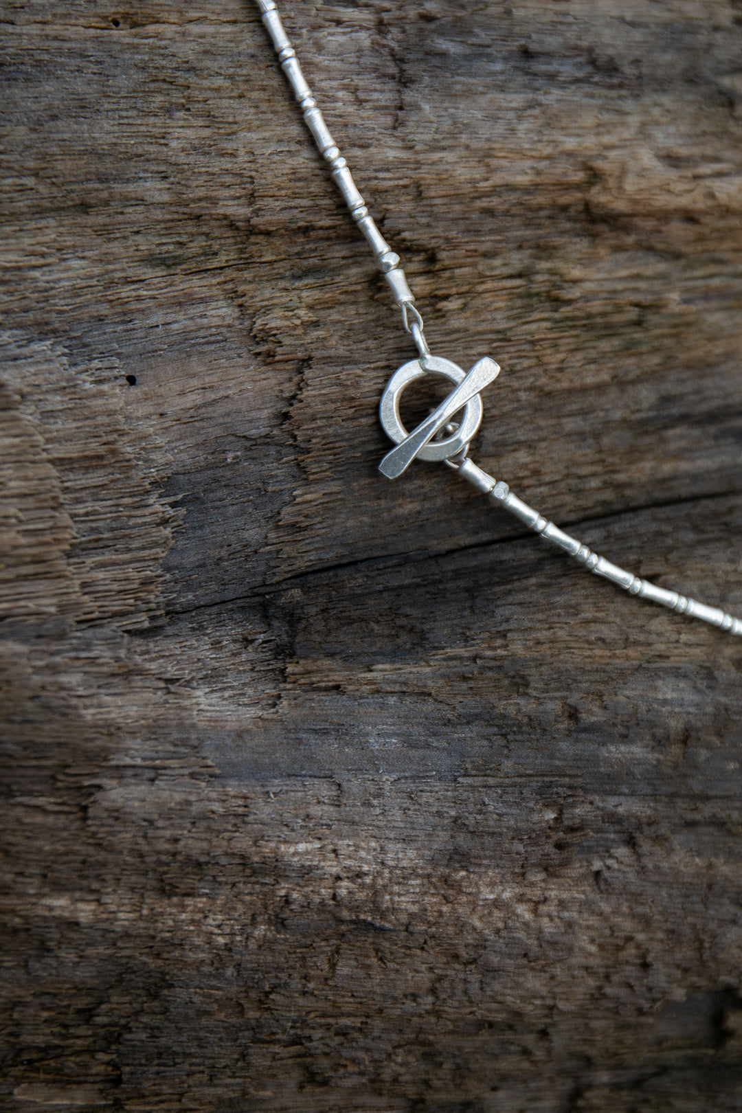 Faceted Labradorite and Thai Silver Necklace