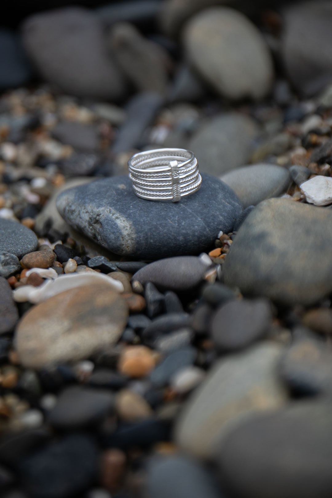 Thai Hill Tribe Silver Stack Ring - Multiple Sizes