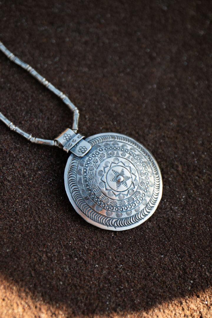 Hill Tribe Silver Tribal Necklace