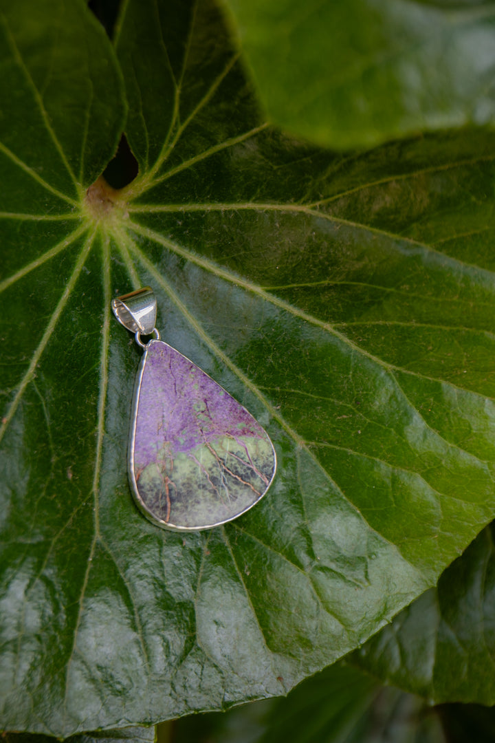 Stitchtite Beaten Silver Pendant