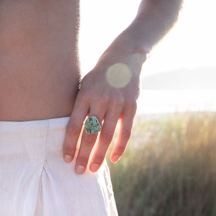 turquoise-silver-ring