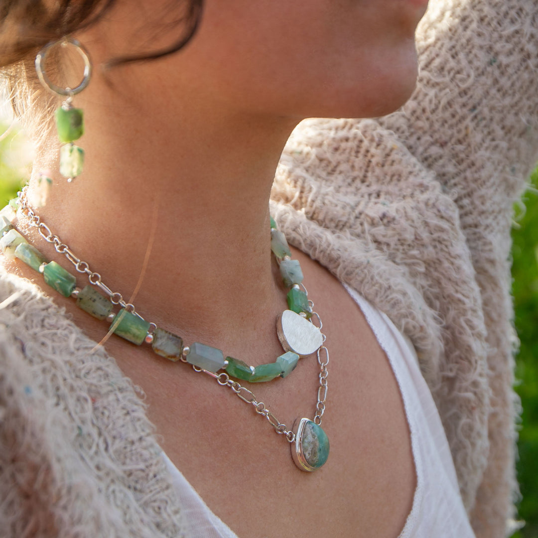 Reserved for Heather * Peruvian Opal Jewellery