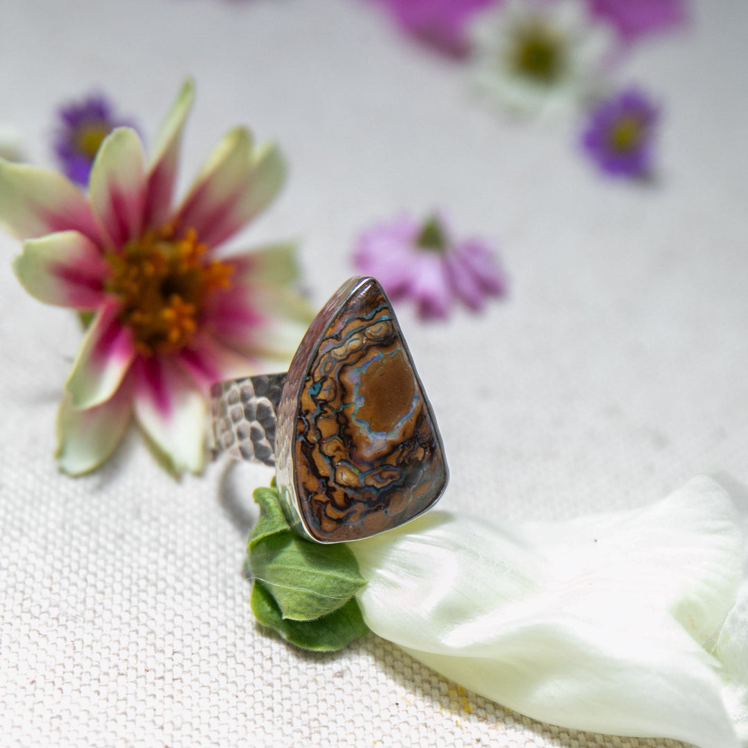 boulder-opal-ring