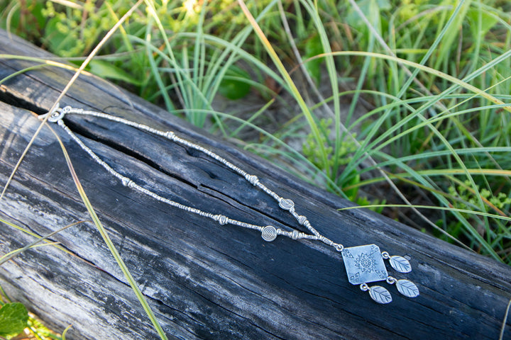 Hill Tribe Silver Tribal 'Kite' Necklace