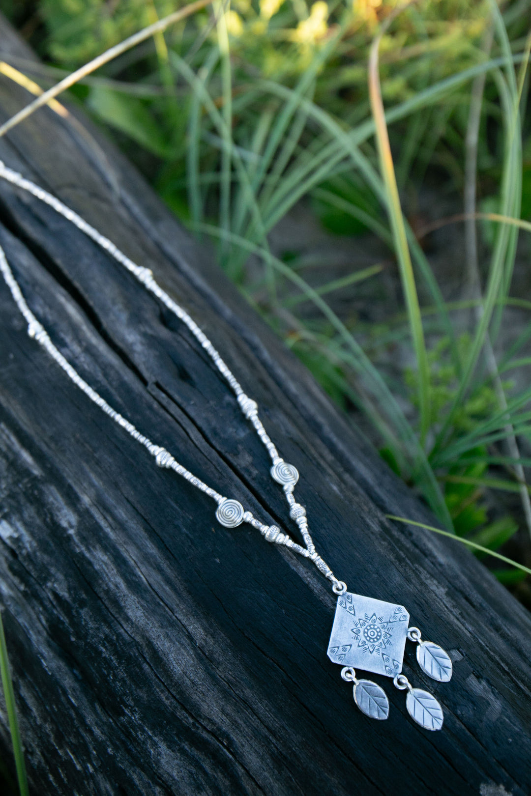 Hill Tribe Silver Tribal 'Kite' Necklace