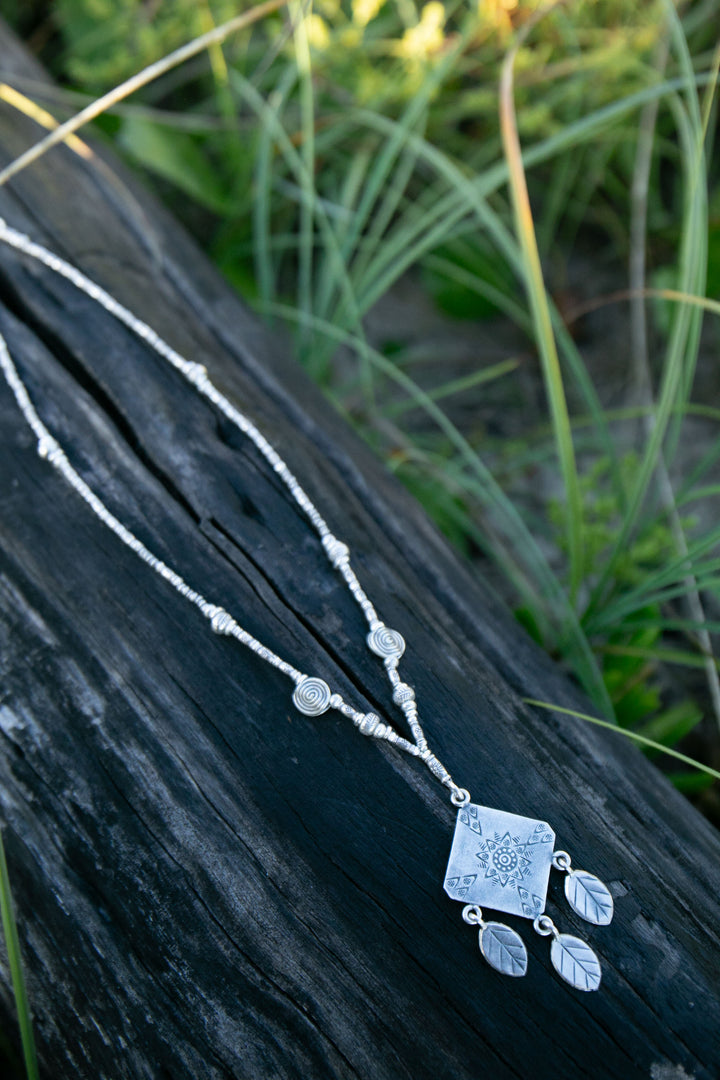 Hill Tribe Silver Tribal 'Kite' Necklace