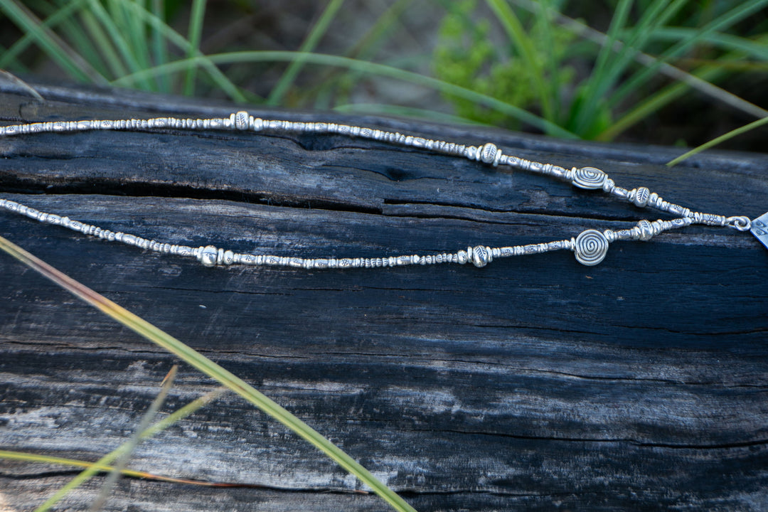 Hill Tribe Silver Tribal 'Kite' Necklace