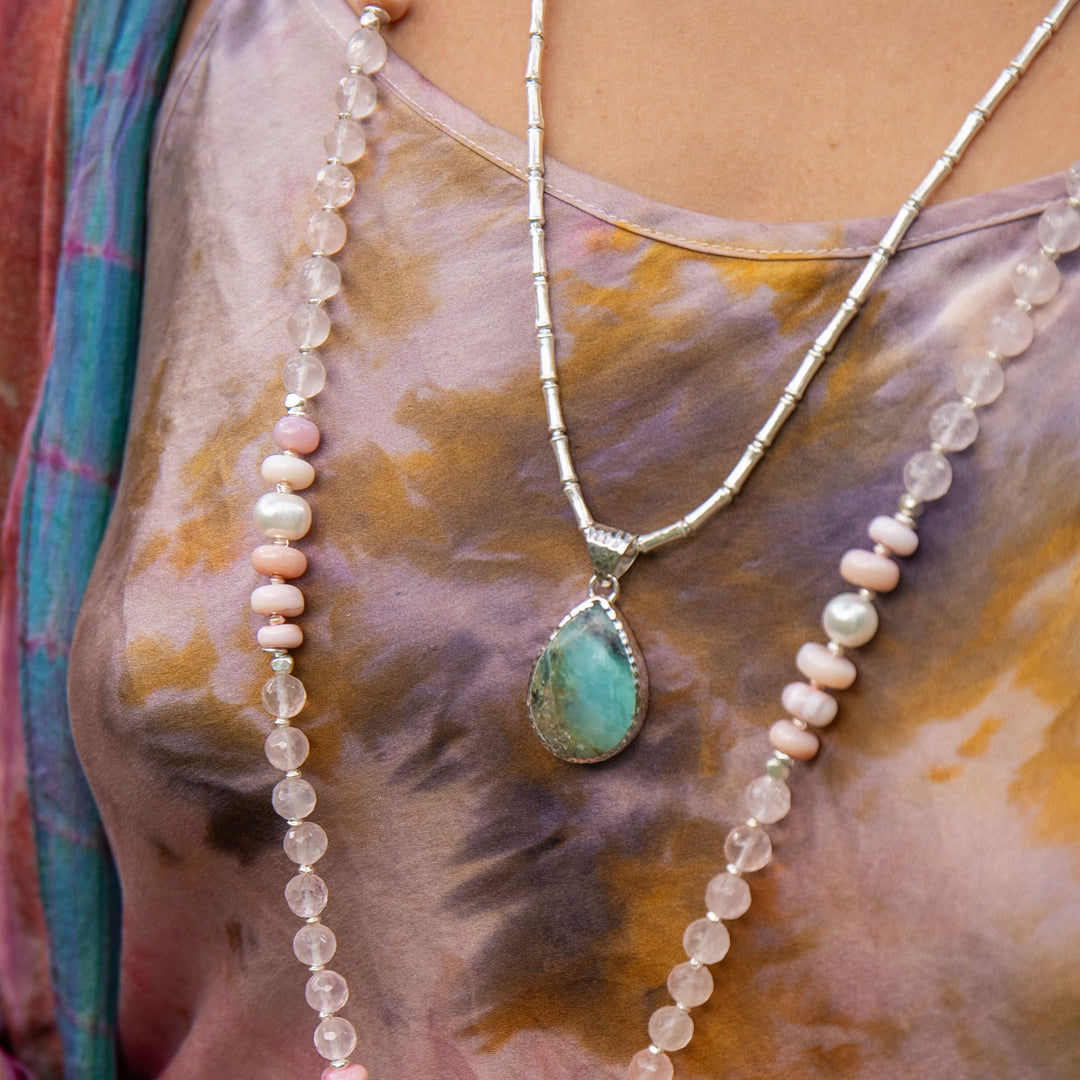 Reserved for Somer* Peruvuian Opal Pendant