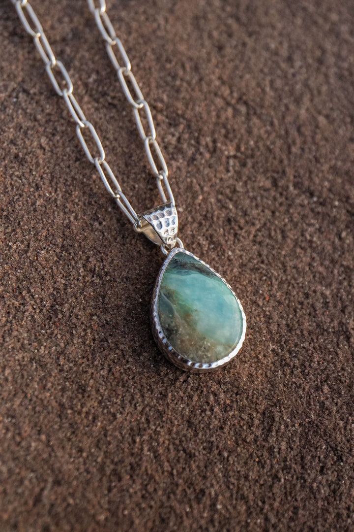 Reserved for Somer* Peruvuian Opal Pendant