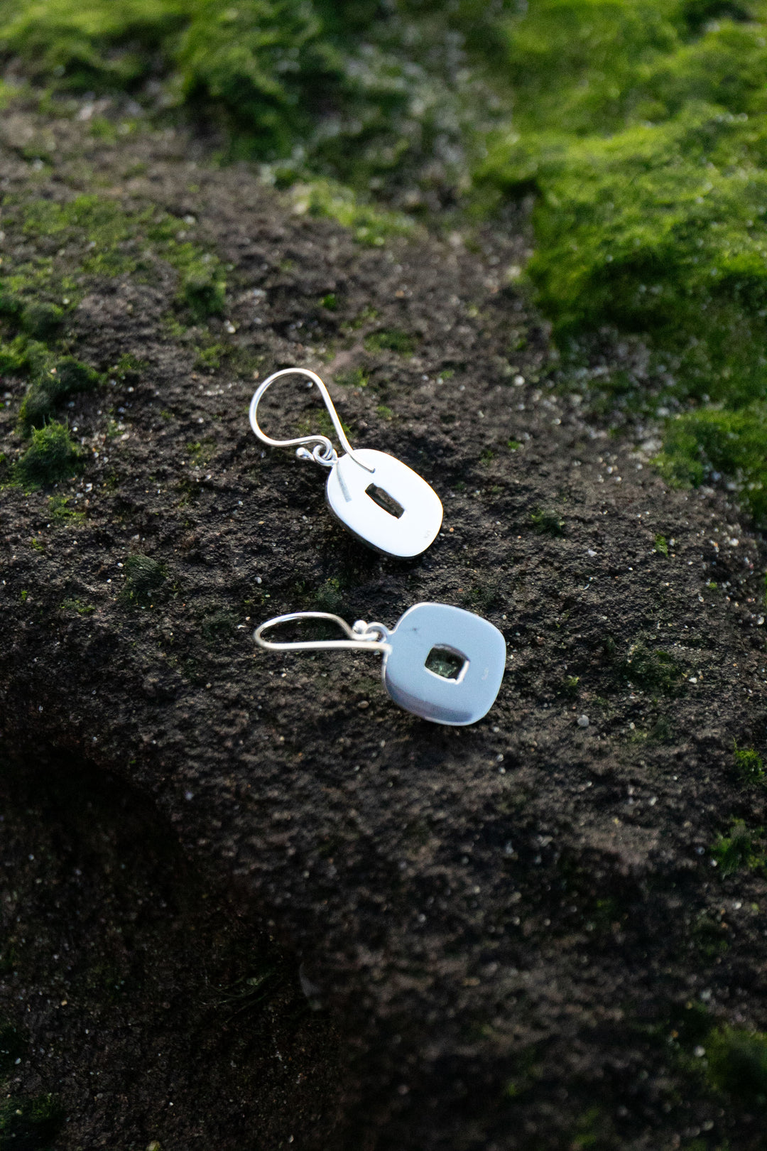 Gorgeous Indicolite or Blue Tourmaline Earrings in Sterling Silver
