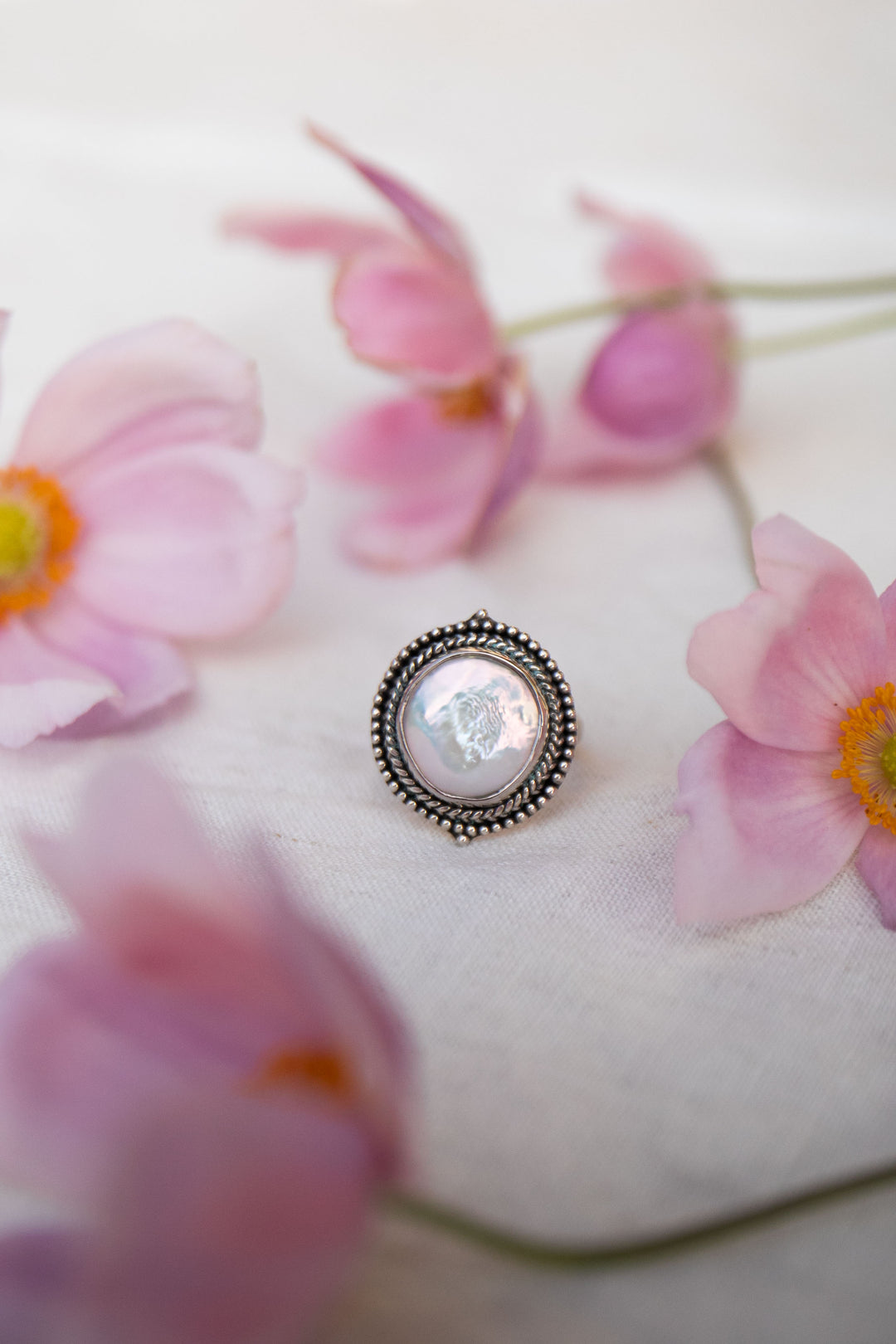 FRESHWATER-pearl-silver-ring