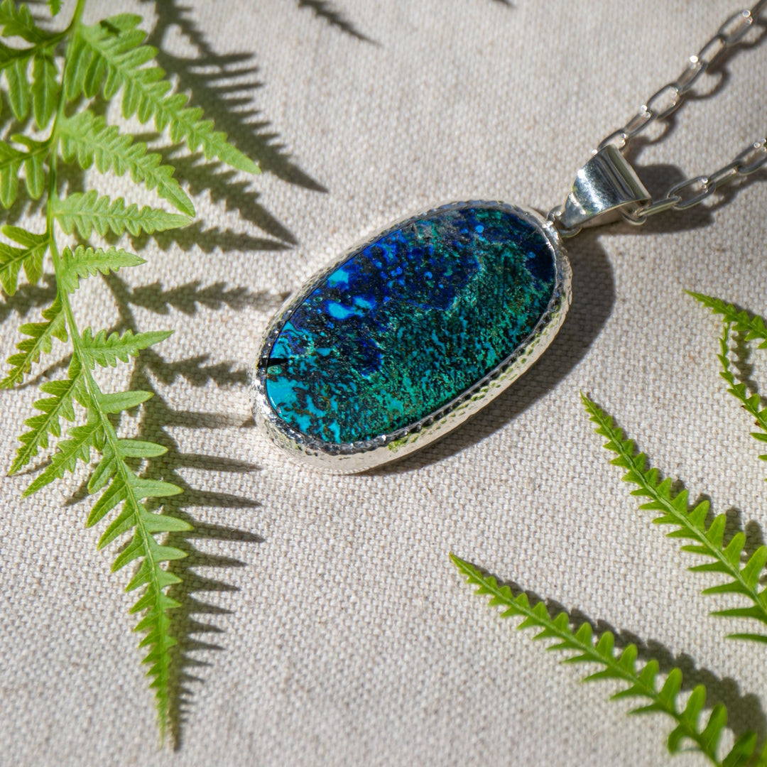 chrysocolla-sterling-silver-pendant