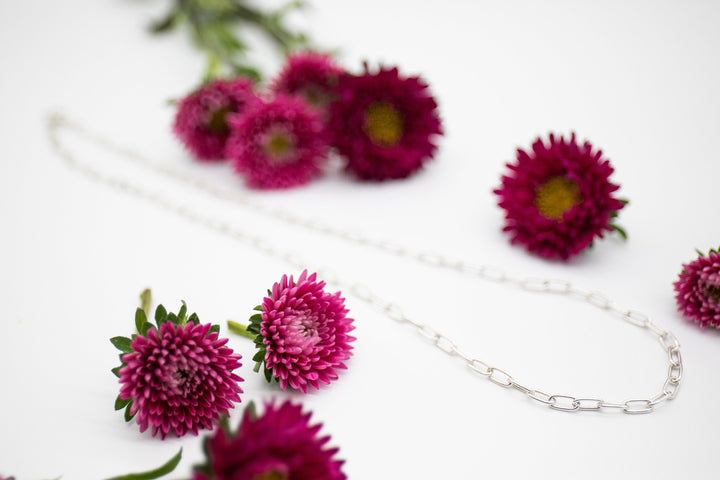 Sterling Silver Chain Link Chain - 18 Inch Chain - 18" - 45cm Chain