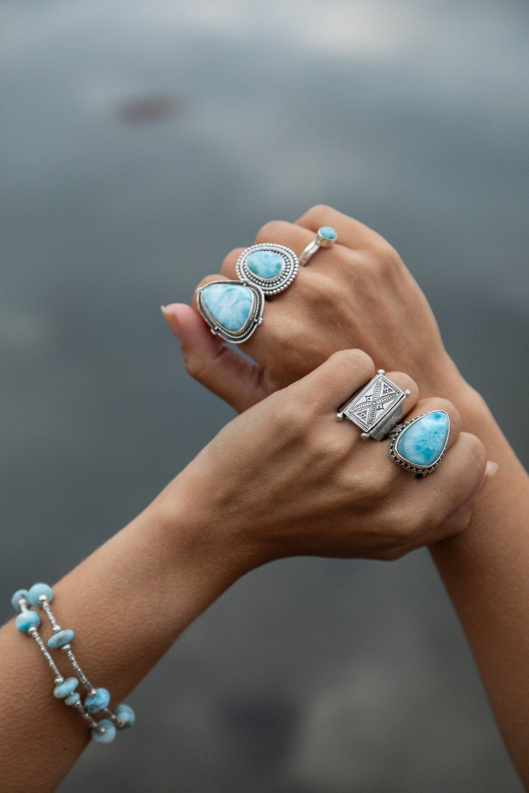 thai-silver-larimar-rings