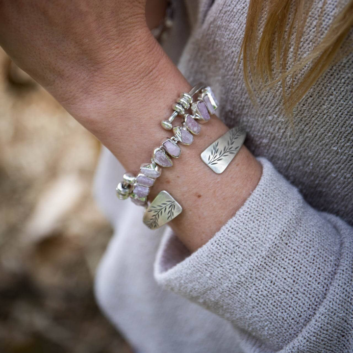 Gorgeous Thai Hill Tribe Silver Bangle