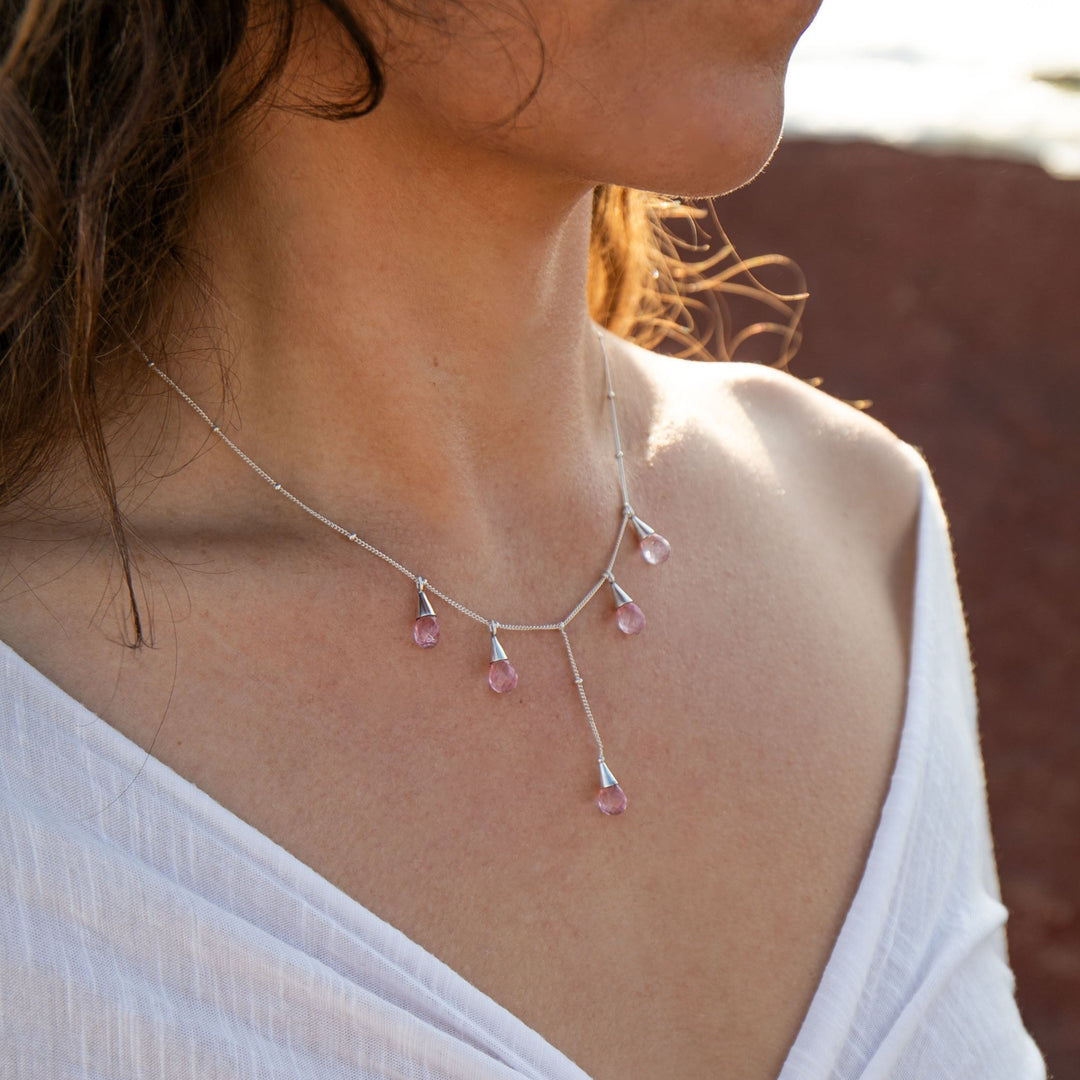 silver-pink-stone-necklace