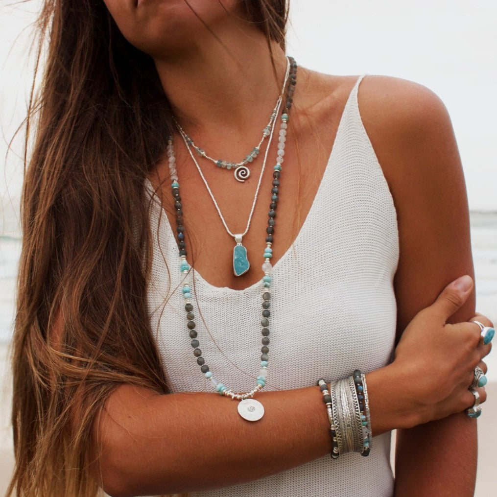 labradorite-moonstone-larimar-mala=necklace