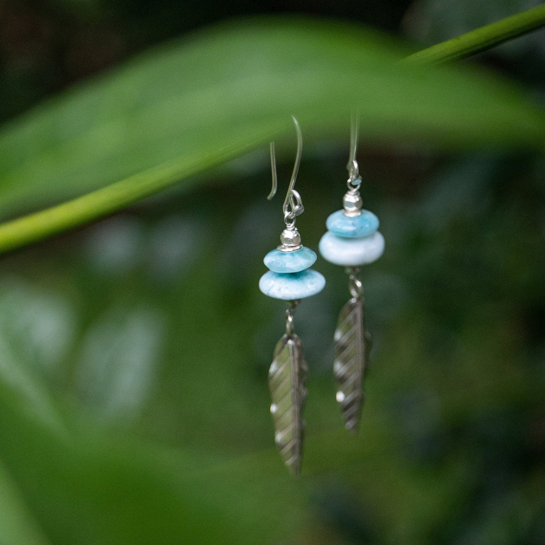 larimar-silver-leaf-earrings